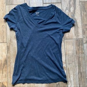 MOSSIMO SUPPLY CO NAVY V NECK M